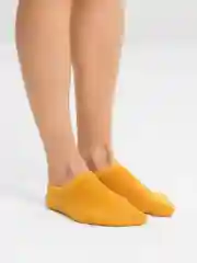 Желтый носки-следки женские