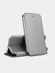 Серый чехол-книжка для Samsung A6