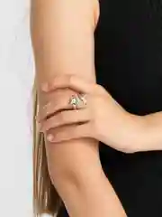Серебряный кольцо "Дракон Ночная Фурия", без размера