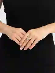 Серебряный кольцо "Дракон Ночная Фурия", без размера