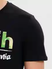 Зеленый футболка мужская, эластичная