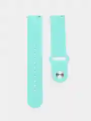 Бирюзовый силиконовый ремешок для Xiaomi Amazfit Bip / Huawei / Samsung