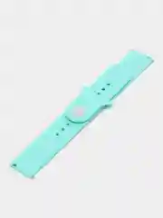 Бирюзовый силиконовый ремешок для Xiaomi Amazfit Bip / Huawei / Samsung