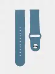 Голубой силиконовый ремешок для Xiaomi Amazfit Bip / Huawei / Samsung