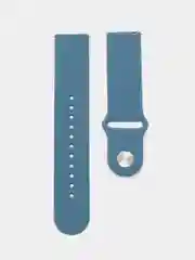 Голубой силиконовый ремешок для Xiaomi Amazfit Bip / Huawei / Samsung