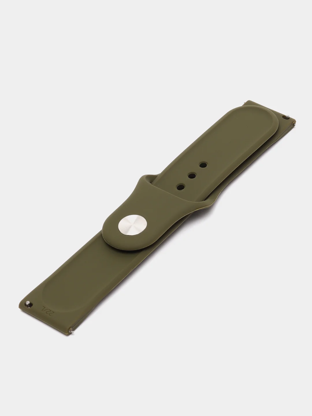 Зеленый силиконовый ремешок для Xiaomi Amazfit Bip / Huawei / Samsung
