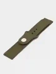 Зеленый силиконовый ремешок для Xiaomi Amazfit Bip / Huawei / Samsung
