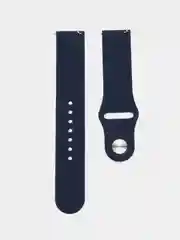Темно-синий силиконовый ремешок для Xiaomi Amazfit Bip / Huawei / Samsung