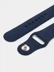 Темно-синий силиконовый ремешок для Xiaomi Amazfit Bip / Huawei / Samsung