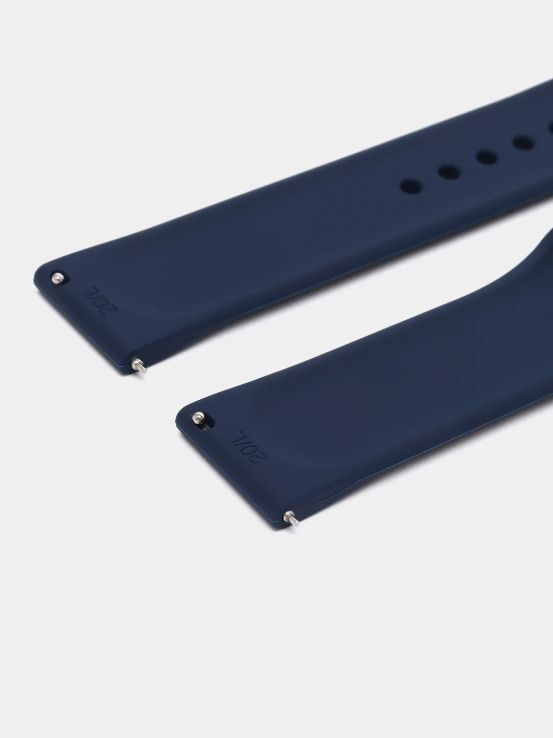 Темно-синий силиконовый ремешок для Xiaomi Amazfit Bip / Huawei / Samsung