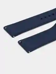 Темно-синий силиконовый ремешок для Xiaomi Amazfit Bip / Huawei / Samsung