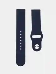 Темно-синий силиконовый ремешок для Xiaomi Amazfit Bip / Huawei / Samsung