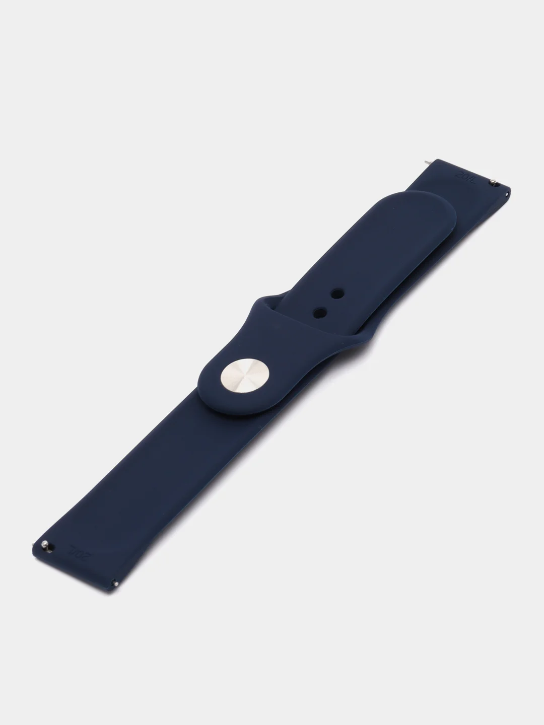 Темно-синий силиконовый ремешок для Xiaomi Amazfit Bip / Huawei / Samsung