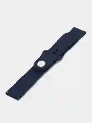 Темно-синий силиконовый ремешок для Xiaomi Amazfit Bip / Huawei / Samsung