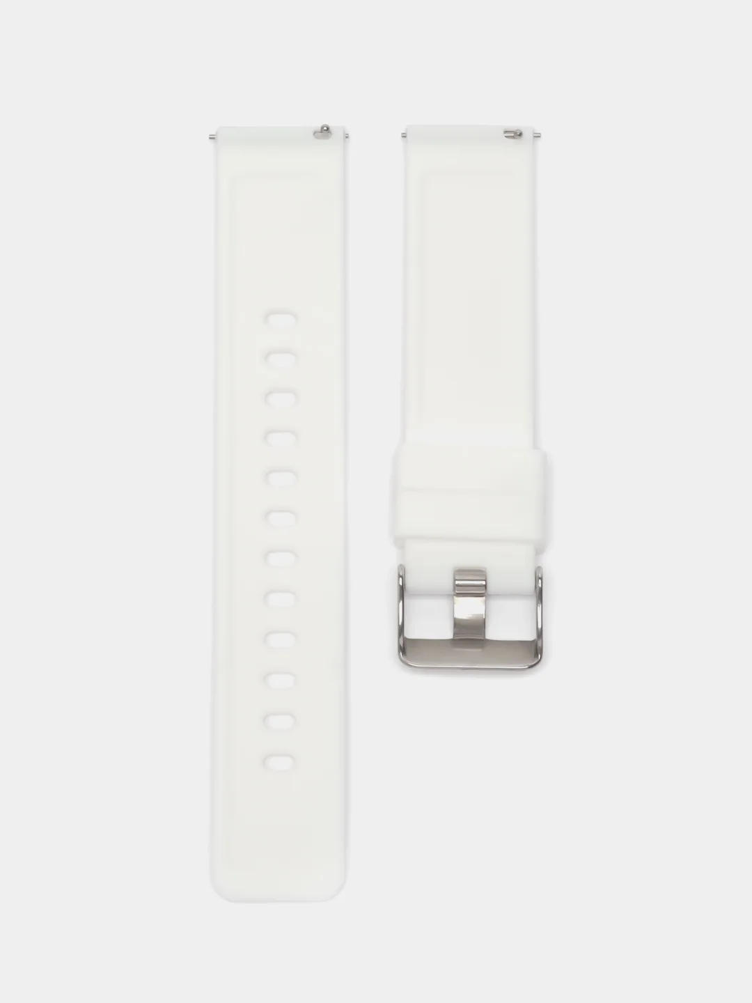 Белый силиконовый ремешок для Xiaomi Amazfit Bip / GTR 42 мм / GTS / Samsung Gear S2