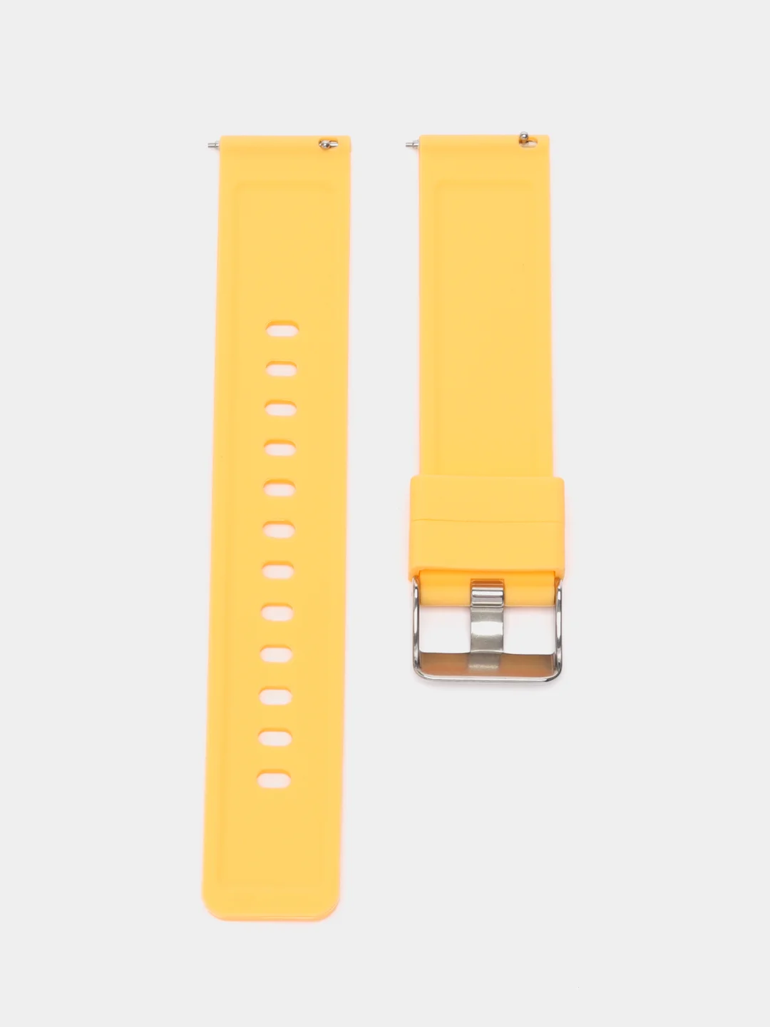Желтый силиконовый ремешок для Xiaomi Amazfit Bip / GTR 42 мм / GTS / Samsung Gear S2