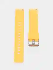 Желтый силиконовый ремешок для Xiaomi Amazfit Bip / GTR 42 мм / GTS / Samsung Gear S2