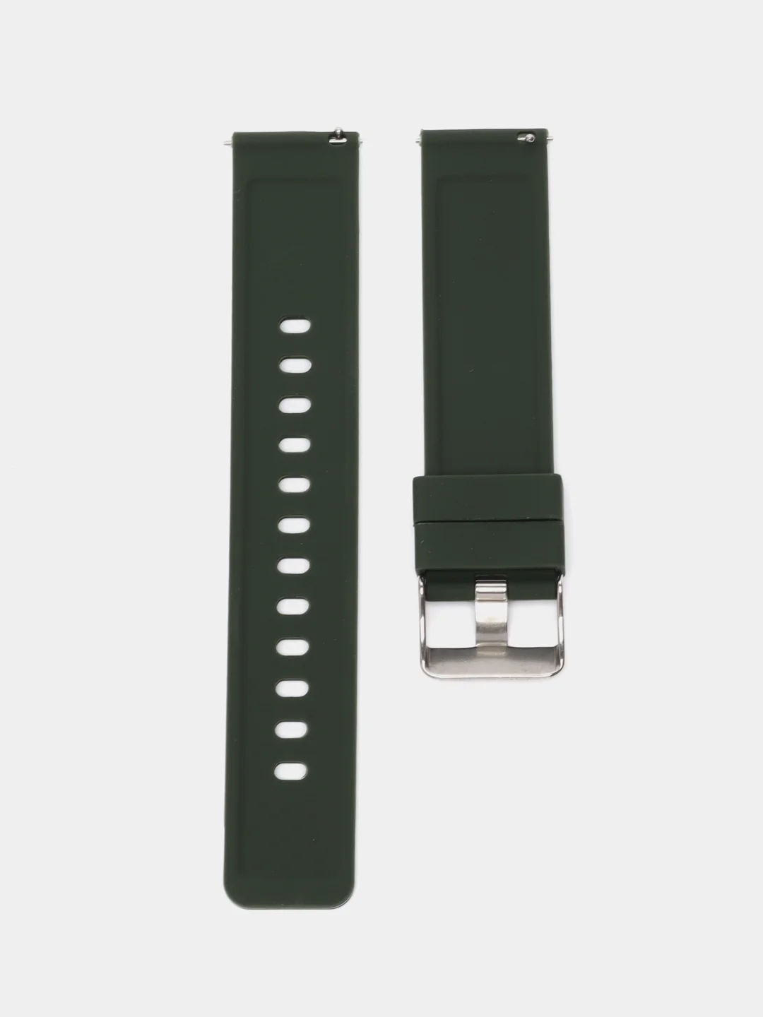 Зеленый силиконовый ремешок для Xiaomi Amazfit Bip / GTR 42 мм / GTS / Samsung Gear S2