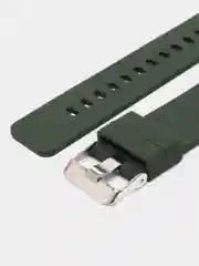 Зеленый силиконовый ремешок для Xiaomi Amazfit Bip / GTR 42 мм / GTS / Samsung Gear S2