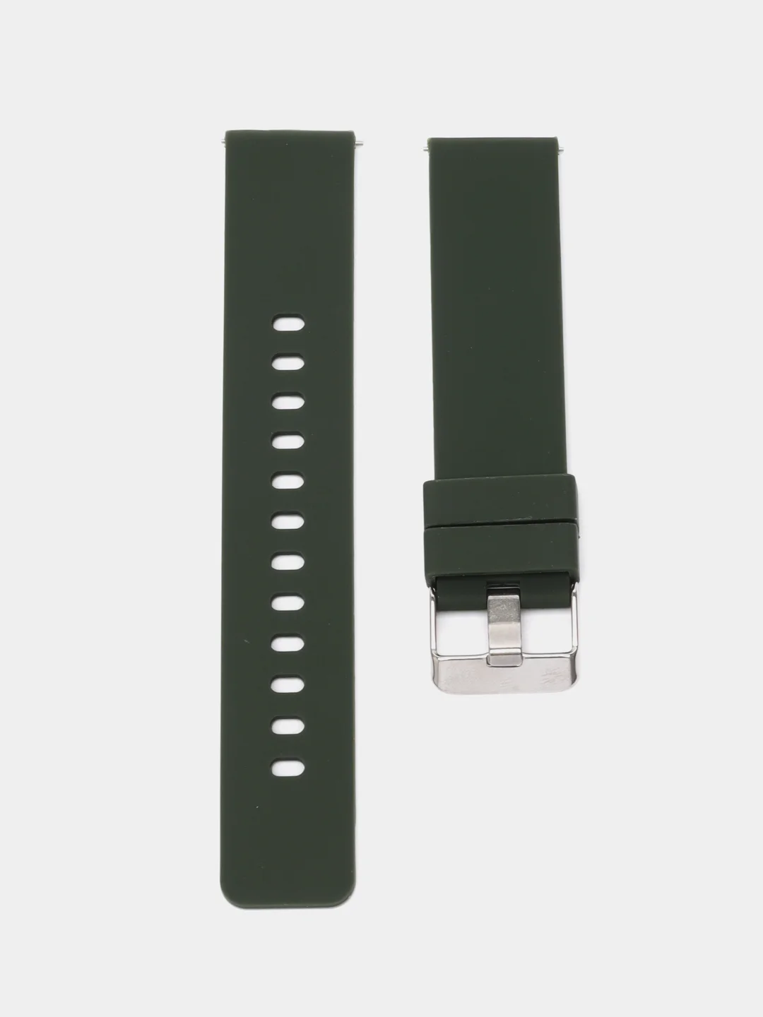 Зеленый силиконовый ремешок для Xiaomi Amazfit Bip / GTR 42 мм / GTS / Samsung Gear S2