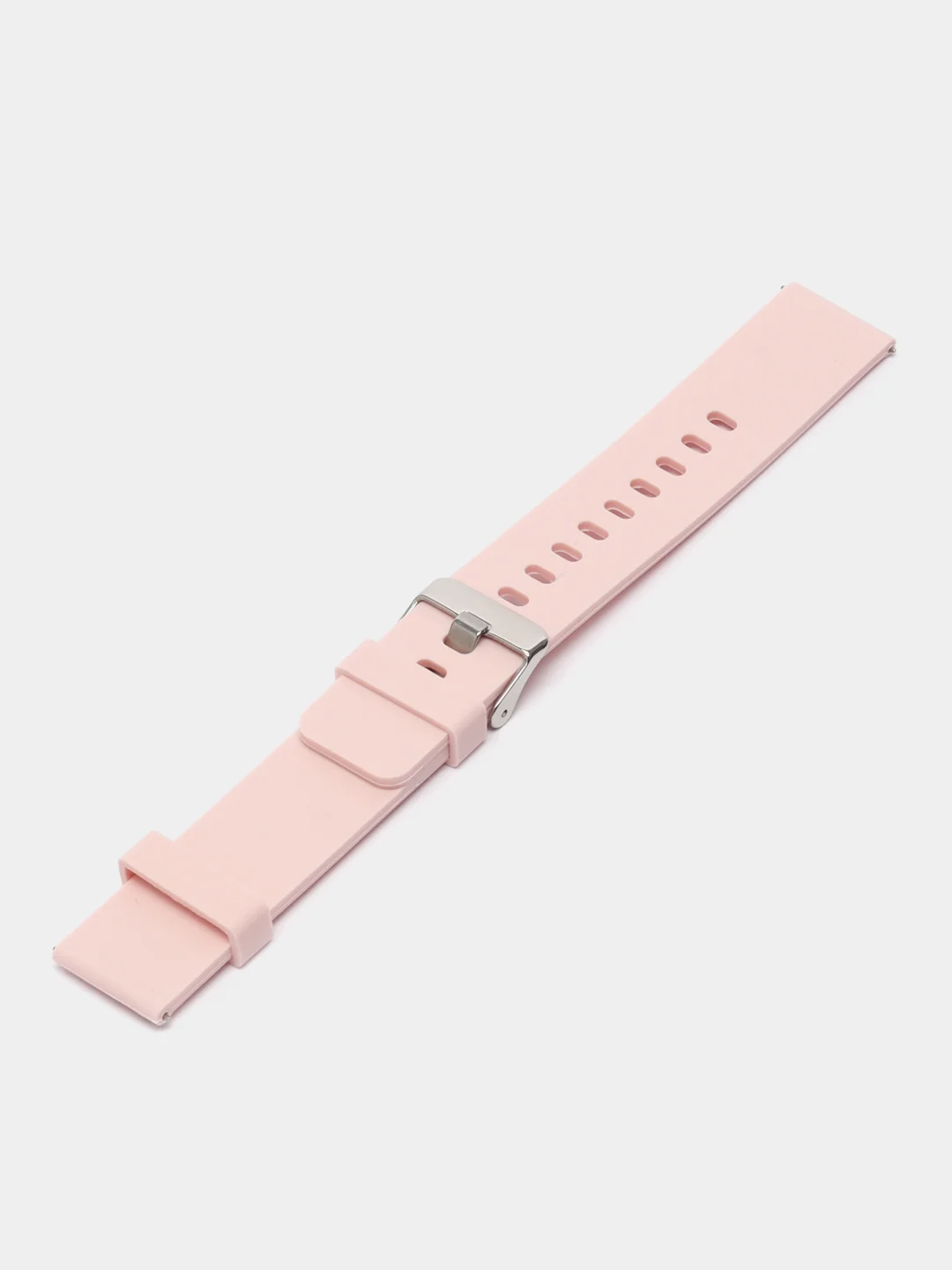 Розовый силиконовый ремешок для Xiaomi Amazfit Bip / GTR 42 мм / GTS / Samsung Gear S2