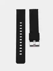 Черный силиконовый ремешок для Xiaomi Amazfit Bip / GTR 42 мм / GTS / Samsung Gear S2