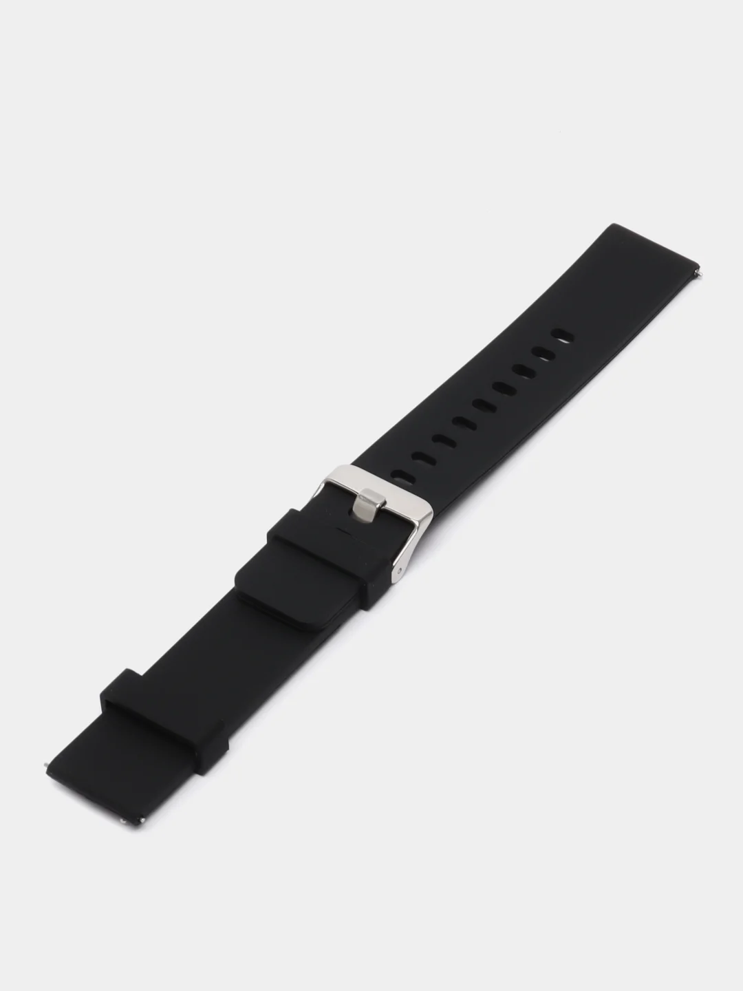 Черный силиконовый ремешок для Xiaomi Amazfit Bip / GTR 42 мм / GTS / Samsung Gear S2