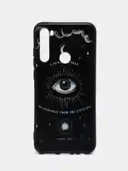 Индиго силиконовый чехол для Xiaomi Redmi Note 8T, с принтом, с рисунком (Сяоми Редми Ноут 8Т)