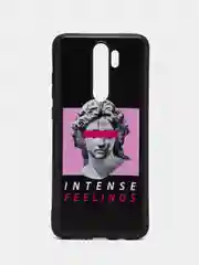 Золотой силиконовый чехол для Xiaomi Redmi Note 8 Pro, с принтом, с рисунком (Редми Ноут 8 Про)