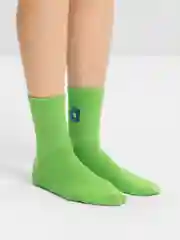 Зеленый носки женские