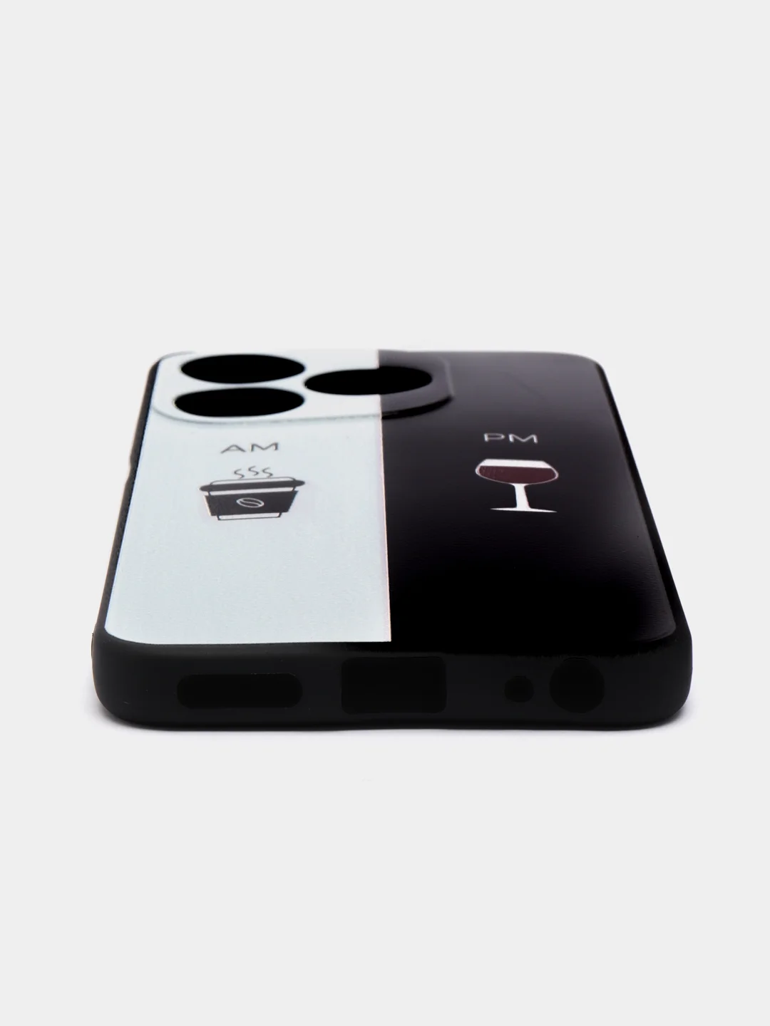 Бирюзовый силиконовый чехол для Tecno Spark 10 / 10C, с принтом, с рисунком, Техно Спарк 10 / 10С
