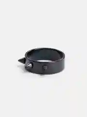 Серебряный кольцо стальное, 6мм