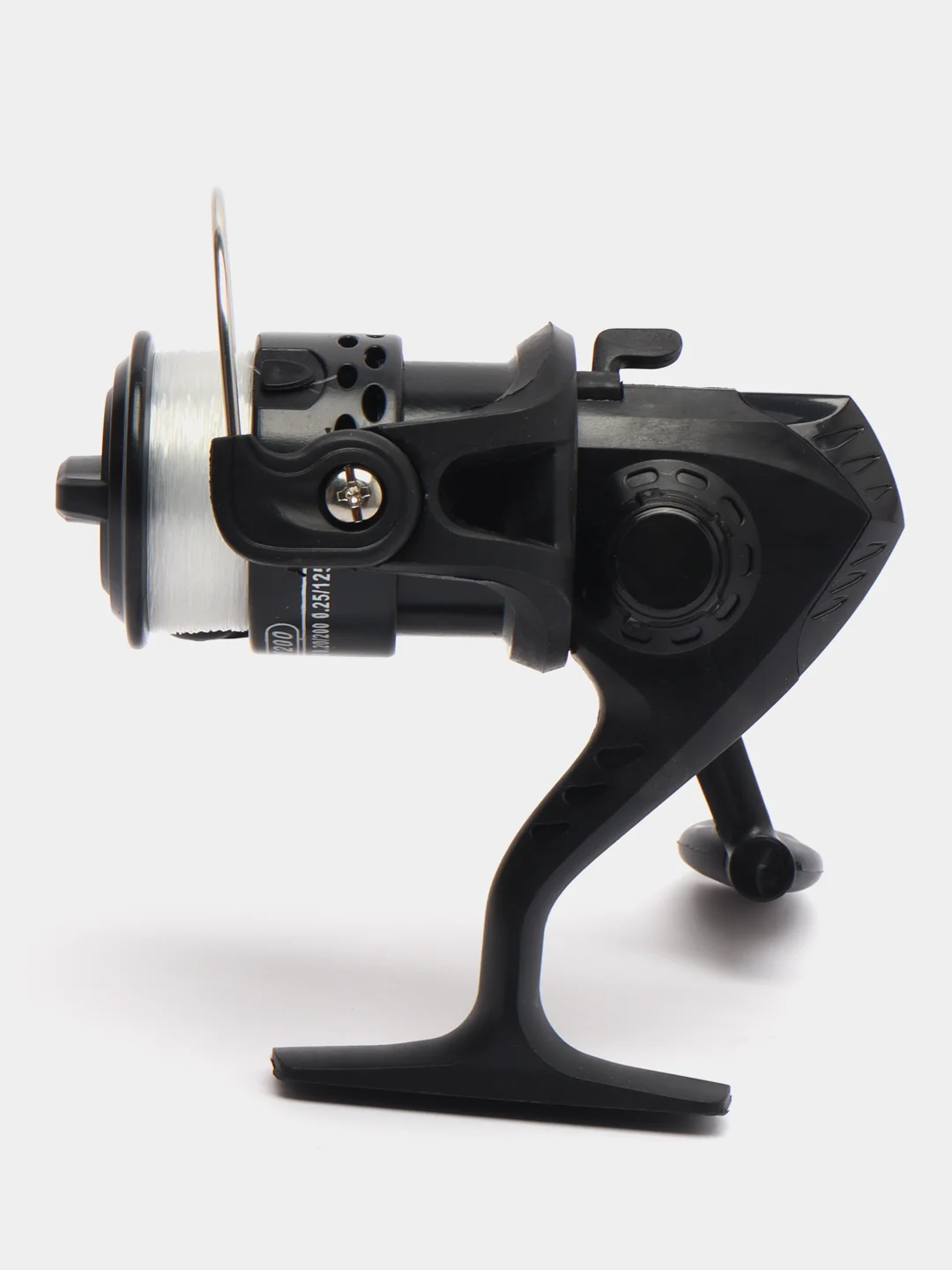 AZOR FISHING катушка SY 200, передний фрикцион, металл, пластик, с леской, 0.25 мм