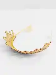Алый диадема, корона со стразами