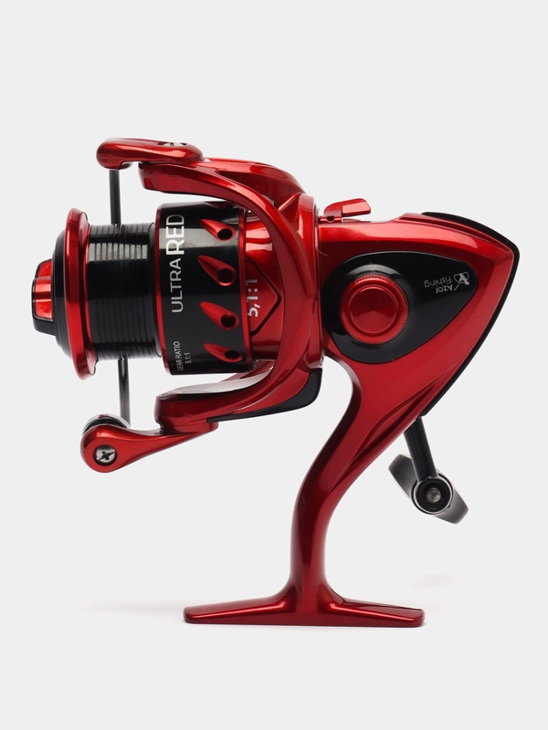 Катушка с передним фрикционом AZOR FISHING "Ультра Рэд", URF-30, 5 + 1 подшипников