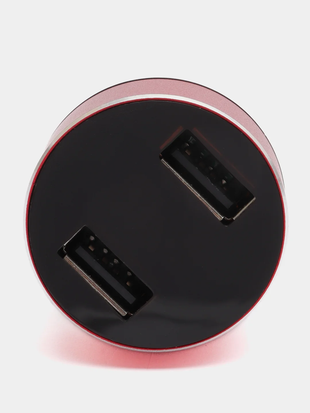 NG зарядное устройство в авто с дисплеем, 2 x USB, 2.4A, блистер, пластик