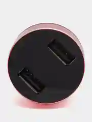 NG зарядное устройство в авто с дисплеем, 2 x USB, 2.4A, блистер, пластик