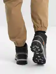 Серый ботинки мужские, зимние