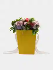Вишнёвый букет роз из мыла