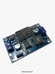 Повышающий DC-DC модуль Xl6009 с вольтметром