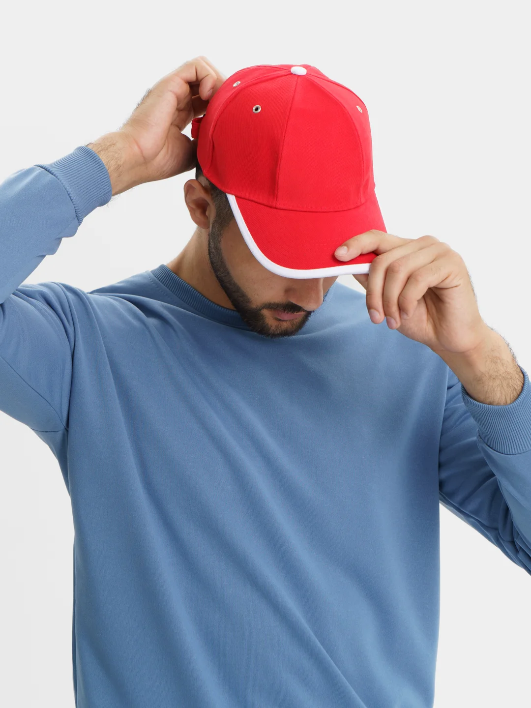 Красный бейсболка Unit Trendy