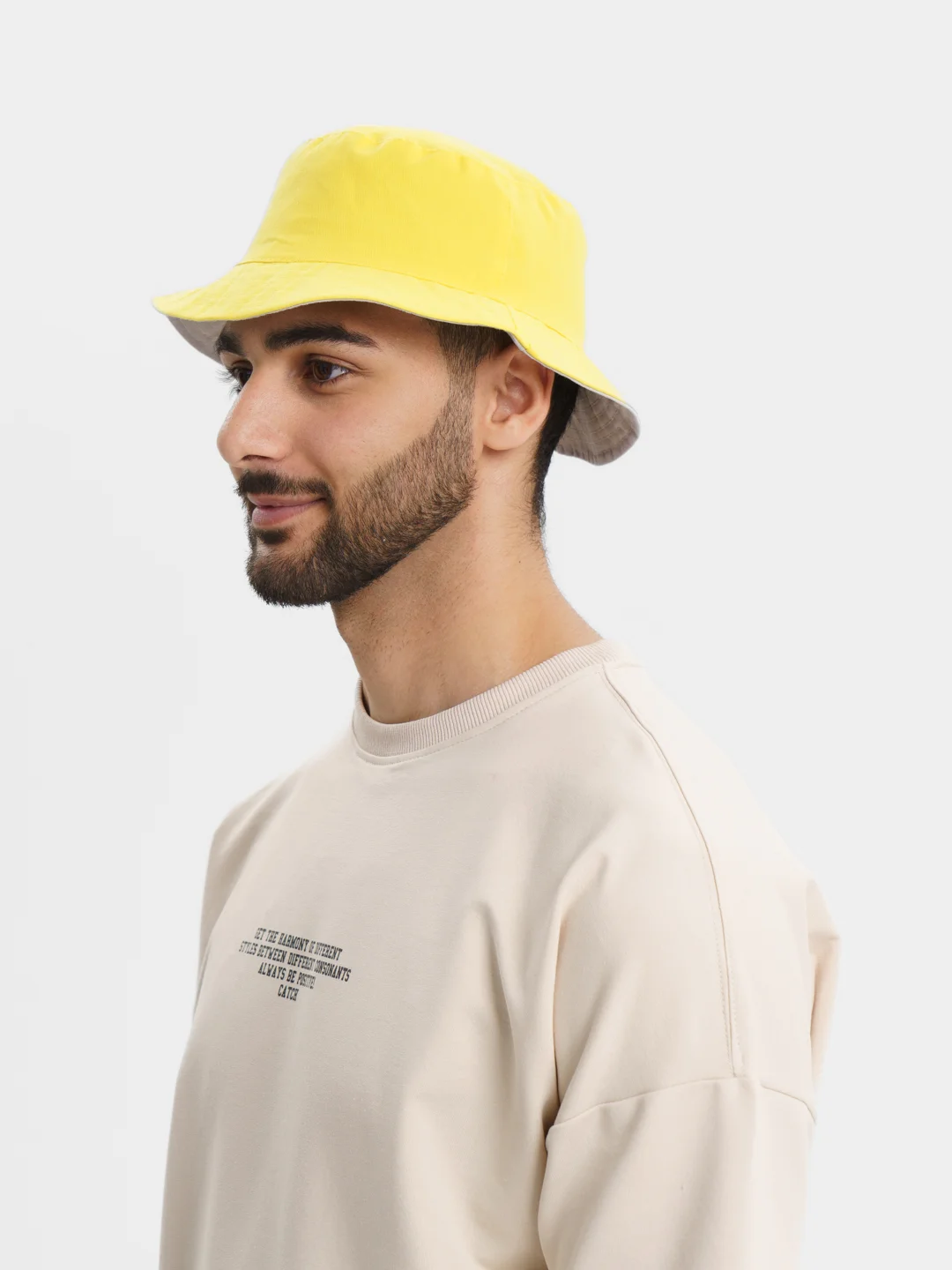 Желтый панама Unit Summer, двусторонняя