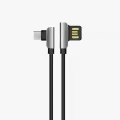 Кабель USB - microUSB HOCO U42 Черный 2.4А 1.2м