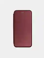 Бордовый чехол-книжка для Honor 7A, 7C Pro, 8C, Honor 8A/Y6 2019