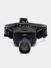 Ермак фонарь налобный, с фокусировкой, 3 Вт, LED, 3xAAA, 6 х 5 см