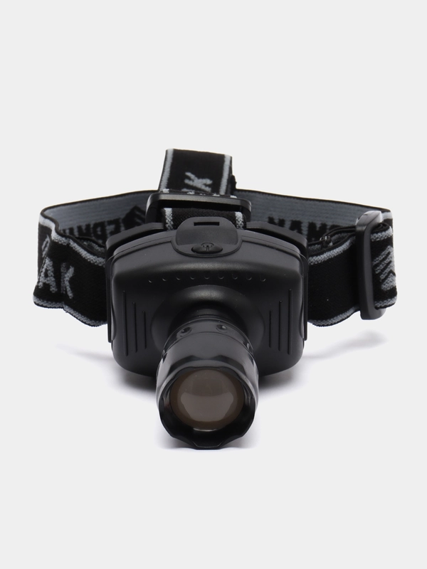 Ермак фонарь налобный, с фокусировкой, 3 Вт, LED, 3xAAA, 6 х 5 см