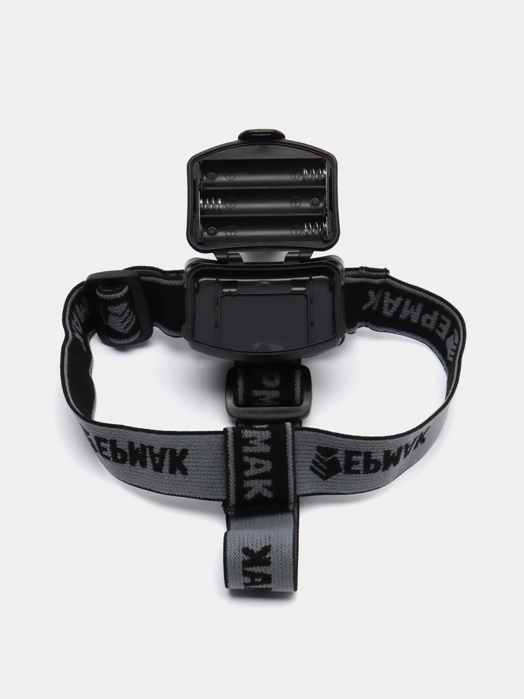 Ермак фонарь налобный, с фокусировкой, 3 Вт, LED, 3xAAA, 6 х 5 см