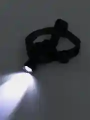 Ермак фонарь налобный, с фокусировкой, 3 Вт, LED, 3xAAA, 6 х 5 см
