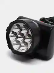 ЕРМАК фонарь налобный, аккумуляторный, LED, шнур, 220 В, 8,8 х 7 х 7,6 см