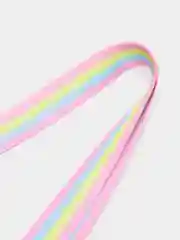 Розовый сумочка-кошелек детская "Мороженое pop-it", для девочки, на молнии, с ремешком через плечо